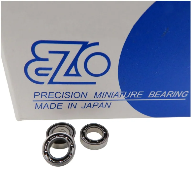 EZO High Speed Bearing, Open Precision Miniature Ball Bearing, Japão, MR74, 4x7x2mm, L-740, 674, 4x7x2mm, 10Pcs, 50Pcs