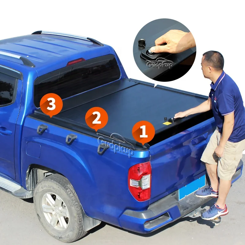 

high quality hard truck bed cover retractable tonneau cover for dodge ram 1500 2022