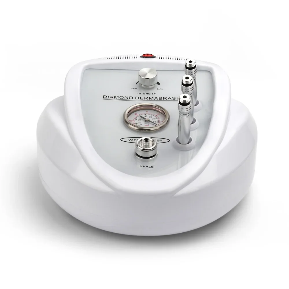 Microdermabrasion Exfoliation 3 in 1 Diamond Microdermabrasion Machine High Suction Power Professional Dermabrasion Home Use Facial Peeling Skin Care Machine