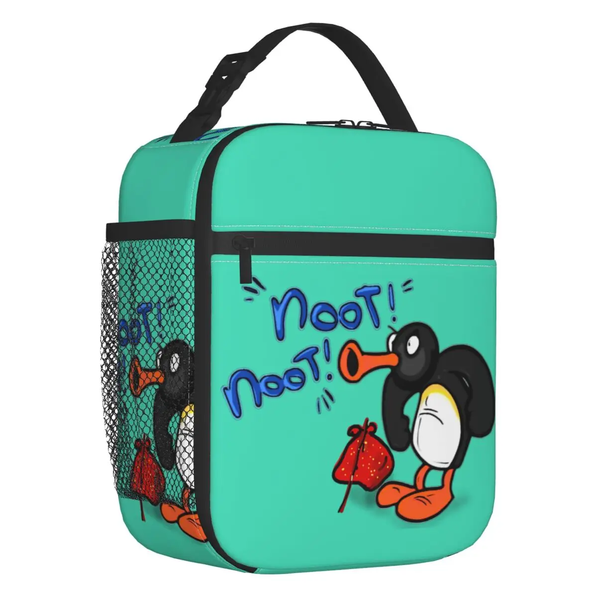 

Noot Pingu Забавный многоразовый Ланч-бокс для женщин Многофункциональный мультяшный Пингвин охладитель Термоизолированный Ланч-бокс для офиса