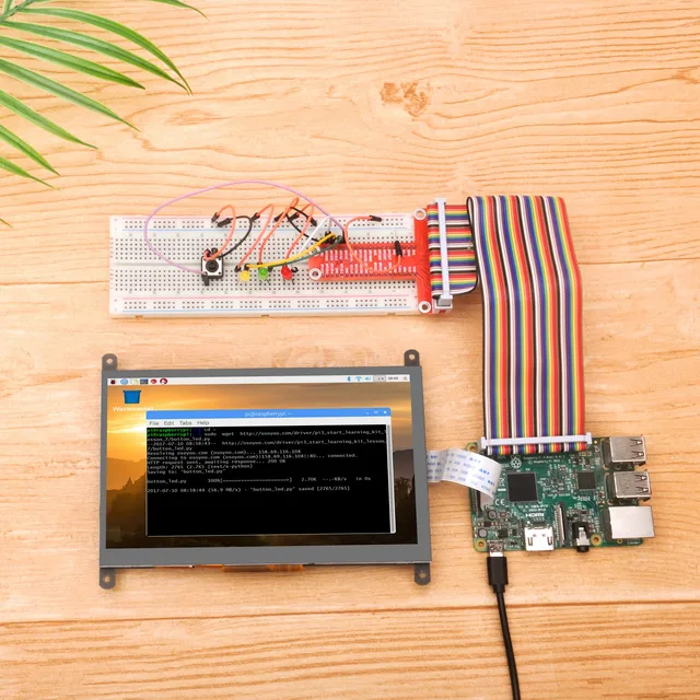 OSOYOO 5インチDSIタッチスクリーン アクリルケース TFT LCD