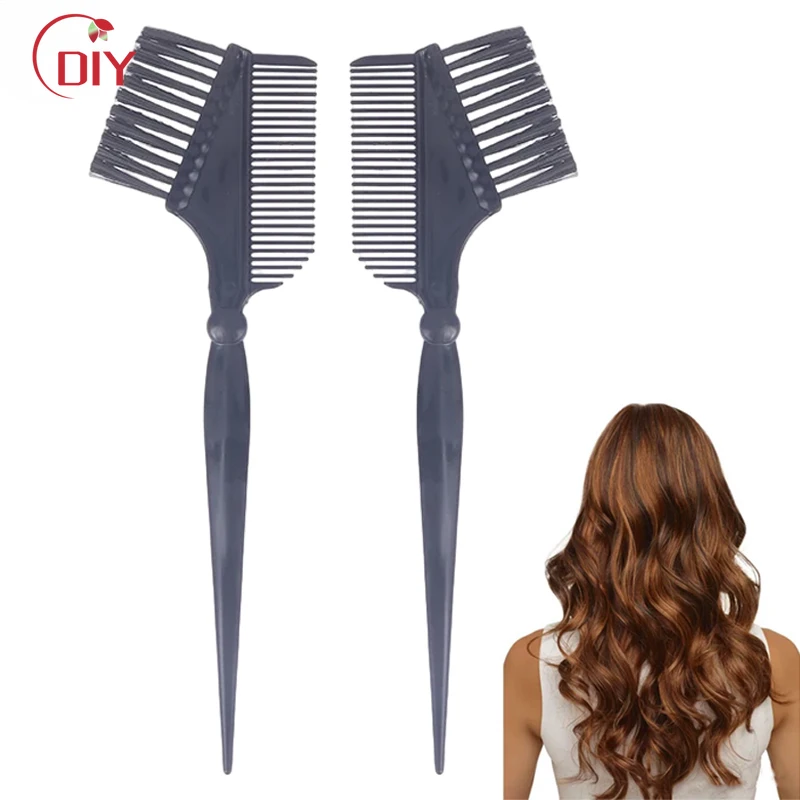 

1Pcs Hair Dying Brushes Soft Dye Brush Home DIY Hair Coloring Comb for Hairdressing Home Salon Hair Brushes Barber Accessories