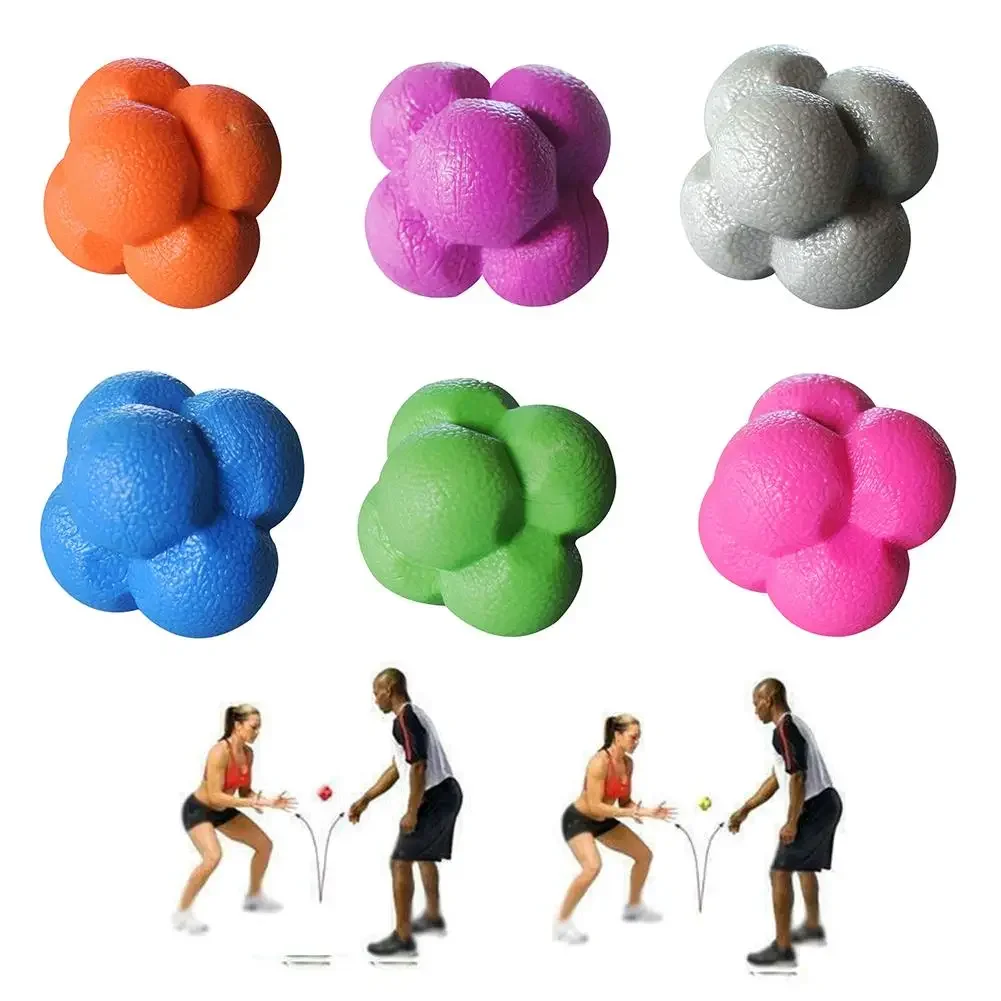 Fitness Reaction Ball Hexagonal Agility Coordination flex Exercise Sports Fitness Training Exerciser massage ball,agility training ball,fitness ball,throw back ball
