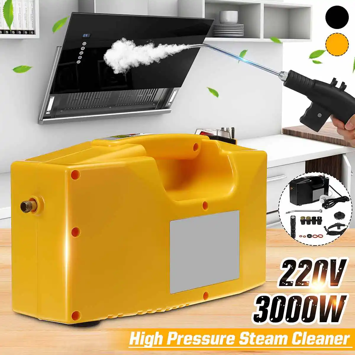 

High Pressure Steam Cleaner Home Range Hood Cleaning Machine High Temperature Disinfection Steaming Cleaner Cleaning Machine