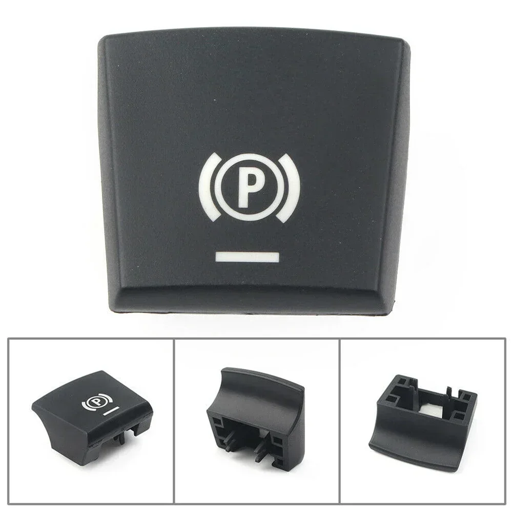 1 PC Car Handbrake Parking Brake P Button Switch Cover for BMW F10 F11 F18 F06 F12 F13 F25 F26 2014- Car Interior Accessorie