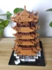 Knew Built Yellow Crane Tower of Ancient China Exquisite Building Blocks Construction Toy, Optional LED Light, Stunning Scenic 3