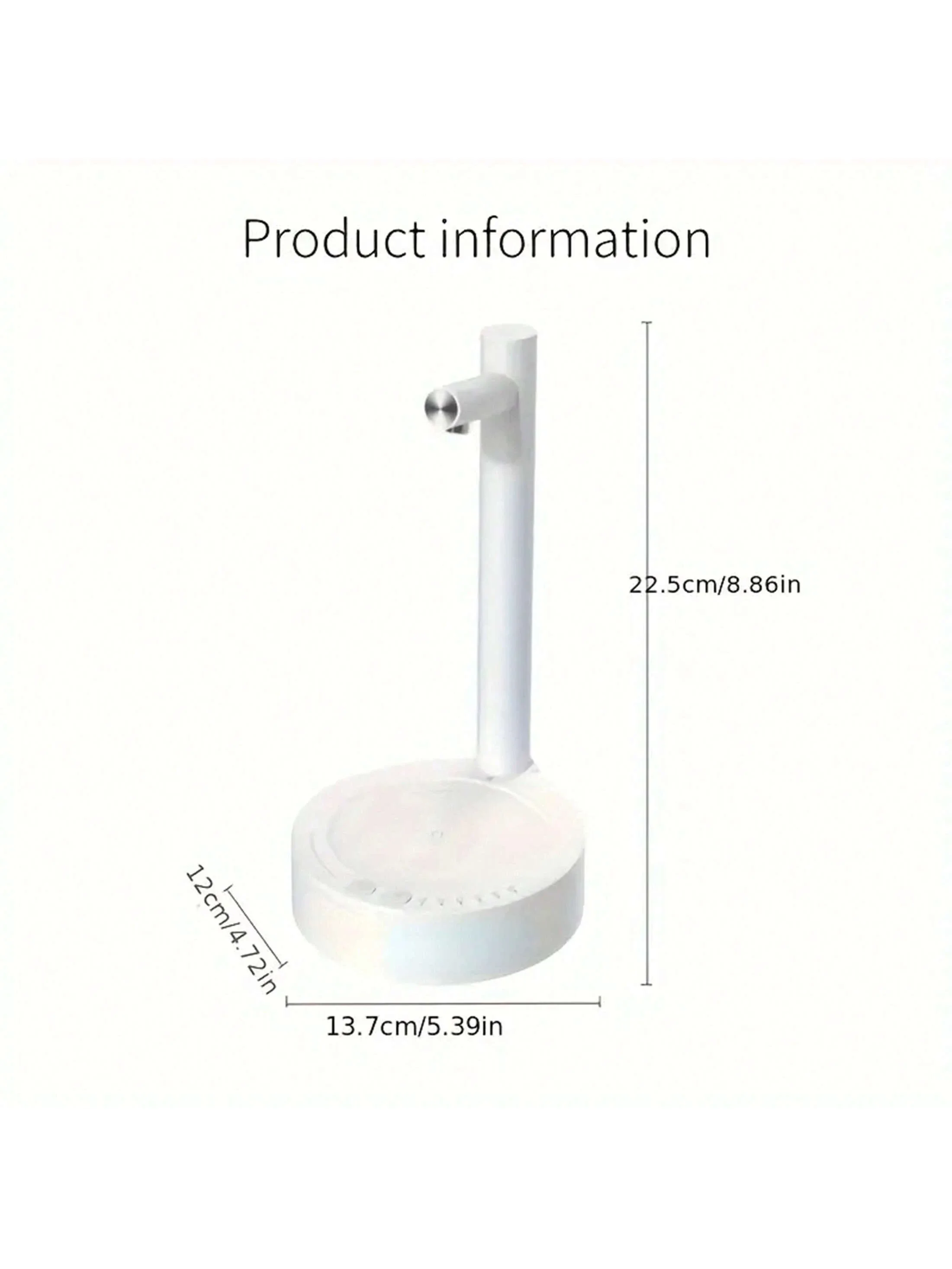 1 Rechargeable Intelligent Desktop Water Dispenser, Outdoor Bucket Water Dispenser, Fully Automatic Dispe