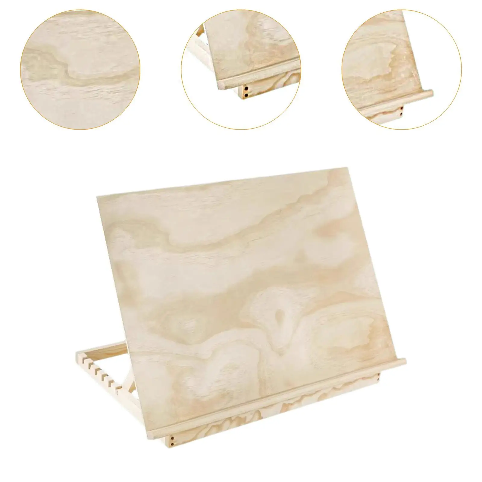 Tabletop Easel Stand Space Saving Wooden Easels for Painting Books Sketching