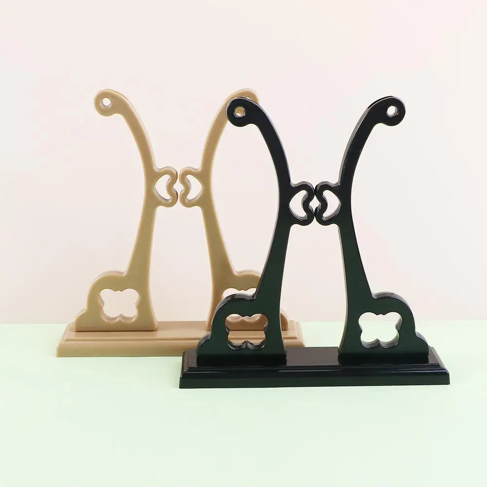 Wedding Party Fan Storage Rack Display Folding Fan Decorative Hand Holder Home Decor Hand Stand Display Base