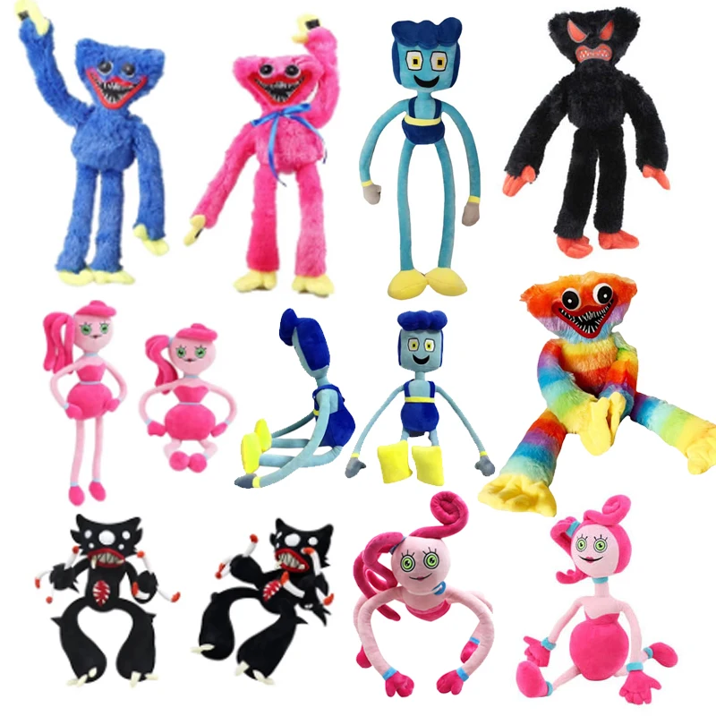 Gioco Horror Mamma Gambe Lunghe Peluche Wuggy Huggy Peluche Bambola Di Pezza Bunzo Bunny Bron Regalo Di Compleanno Per Bambini