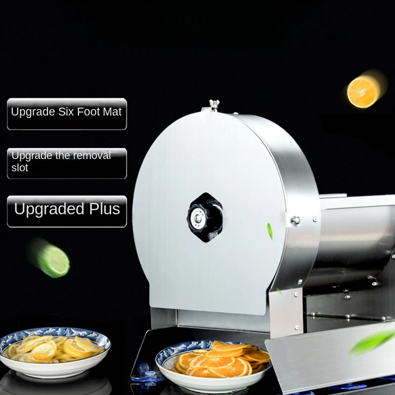 Commercial Slicer, Electric and Manual Vegetable and Fruit Cutter, MultiFunction, HighPrecision Slicing, Durable Cutter 6