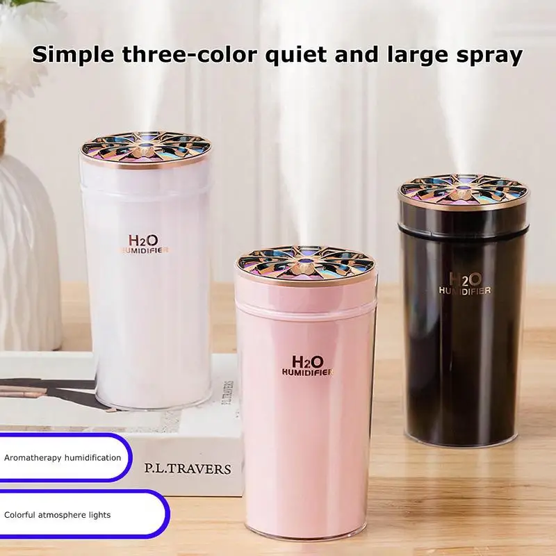 Portable Aromatherapy Humidifier Car Mini Desktop USB Household Air Mist Business Cute Mute Humidifier Car Air
