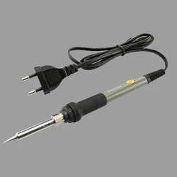 Fer à souder électrique à température réglable 60W, 220V, avec prise ue, Station de travail, outils de réparation 