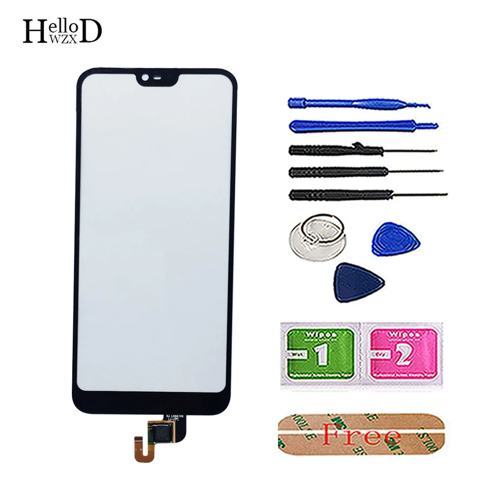 Touch Screen Mobile Front Glass Per Nokia 7.1 Plus Touch Screen Sensor Digitizer Panel Glass Front Tools