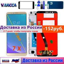 

Vancca LCD Display For Huawei Honor 7X BND-L21 BND-L22 BND-L24 Mate SE Touch Screen Digitizer Assembly Frame With Free Tools