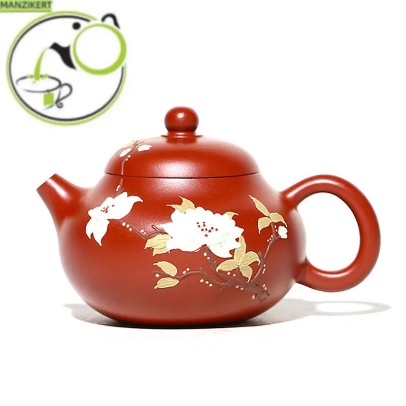 

180ml Master Handmade Yixing Purple Clay Teapot Raw Ore Dahongpao Beauty Filter Tea Pot Boutique Zisha Tea Maker Teaware