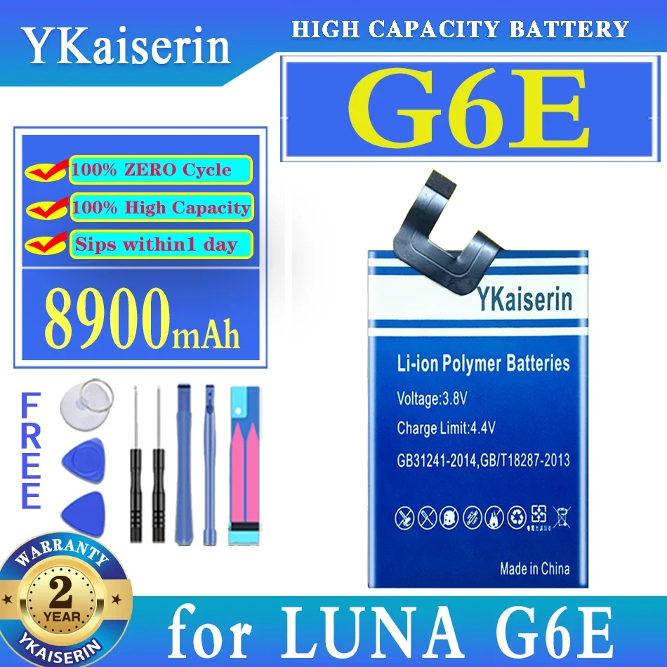 

Аккумулятор ykaisin 8900 мАч для LUNA G6E