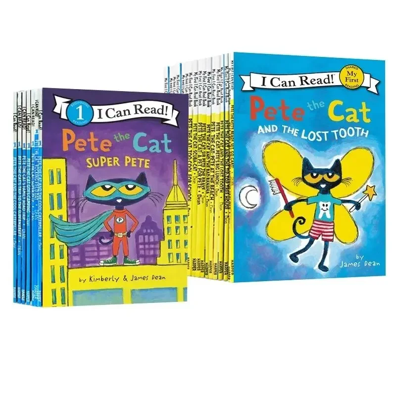 27-Books-set-The-Most-Complete-27-Volumes-The-Pete-Cat-Book-English ...