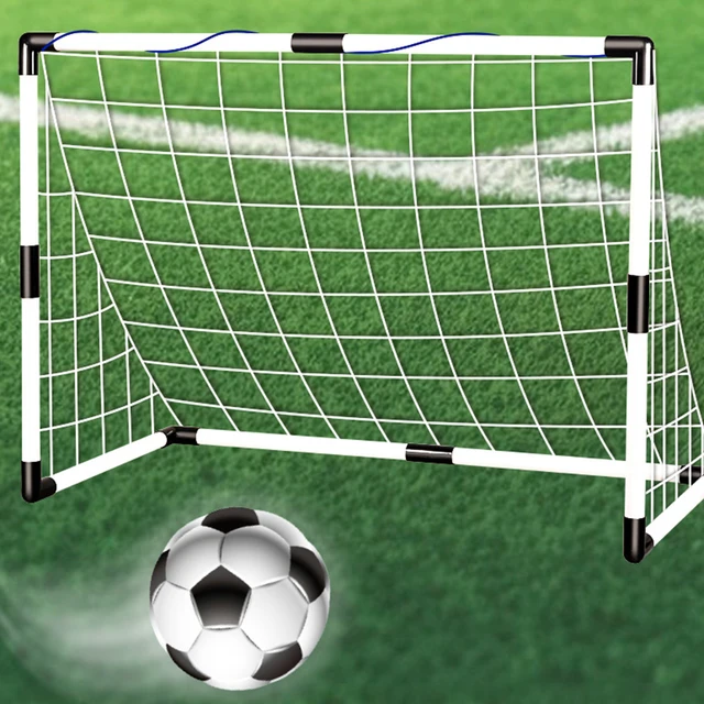 Foldable Kids Soccer Goal – Portable Football Training Set 1