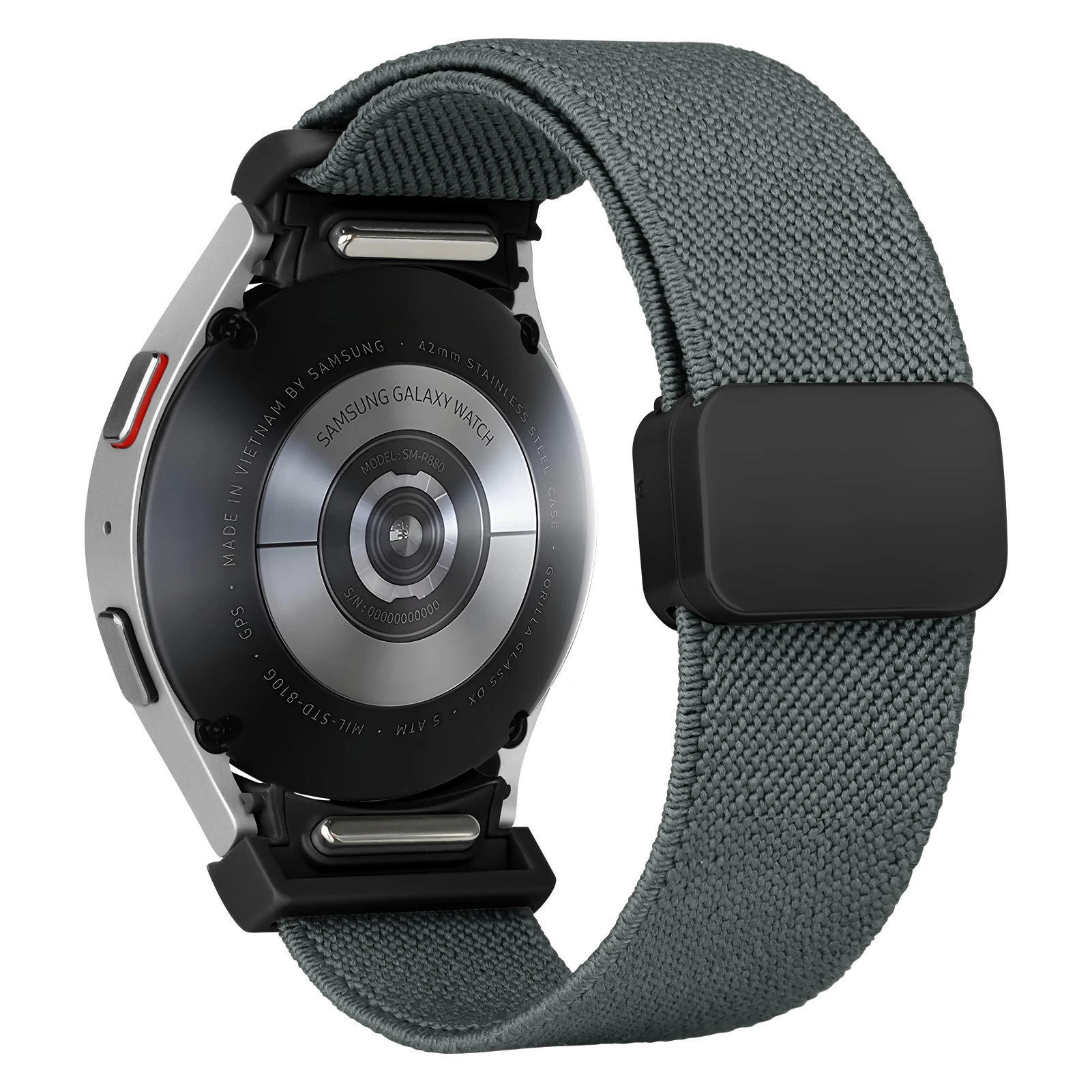 Magnetic Nylon No-Gap Watch Band Bracelet