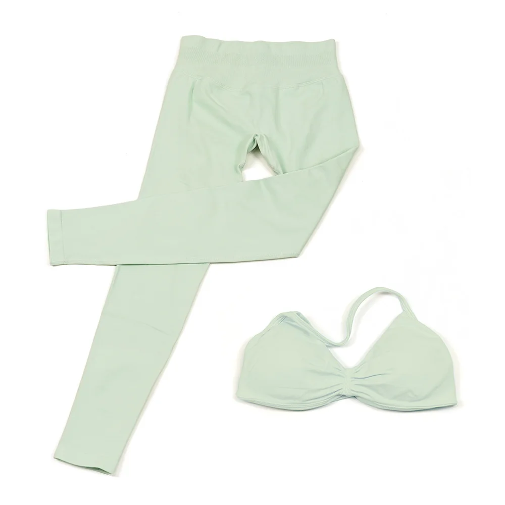 Palm Green pant Set