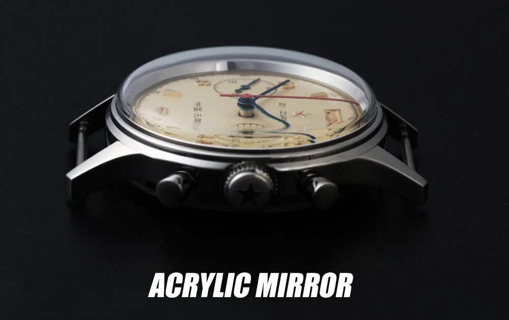 40mm China Aviation Chronograph Seagull Movement 1963 Mechanical Watch For Men 40mm ST1901 Sapphire 38mm Mens Watch 2022 Pilot