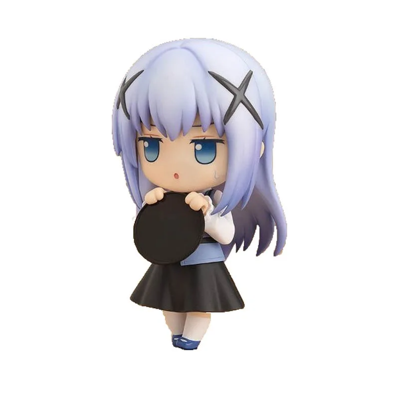 

GOOD SMILE NENDOROID Is the order a rabbit Kafuu Chino Anime Figure Model Collecile Action Toys