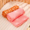 Kangobaby #My Soft Life# New 2pcs Set Breathable Baby Muslin Cotton Swaddle Blanket Newborn Wrap Infant Bath Towel 120x110cm 2