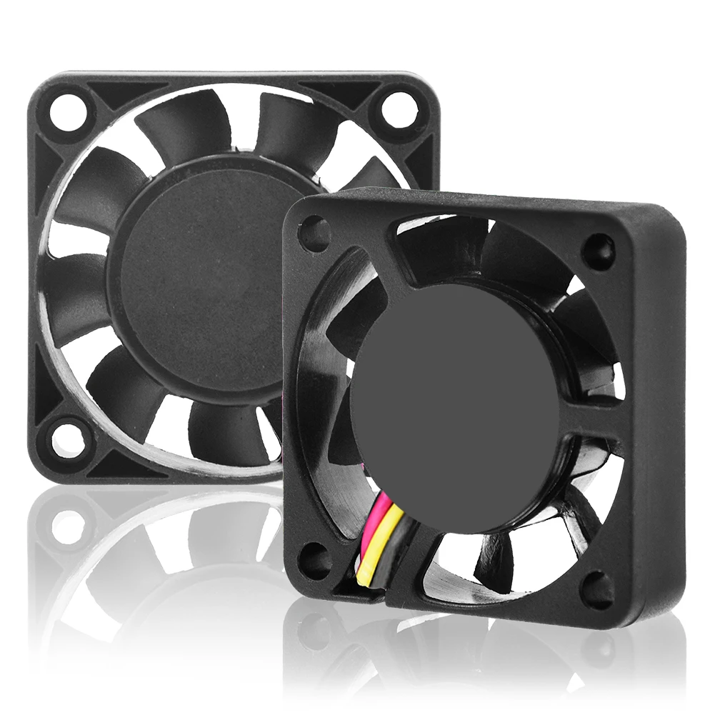 Low Noise DC 12V 40x40mm Computer PC CPU Cooler Cooling Fan 3 Pins 9 Blades Heatsink Exhaust Blower Power Saving Design