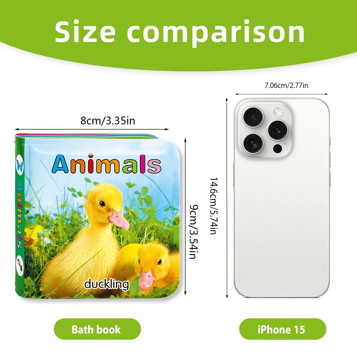 Floating Baby Bath Books for Baby,Kids Learning Bath Toys,Waterproof Bathtime Toys for Toddlers,Educational Infant Bath Toys. 3