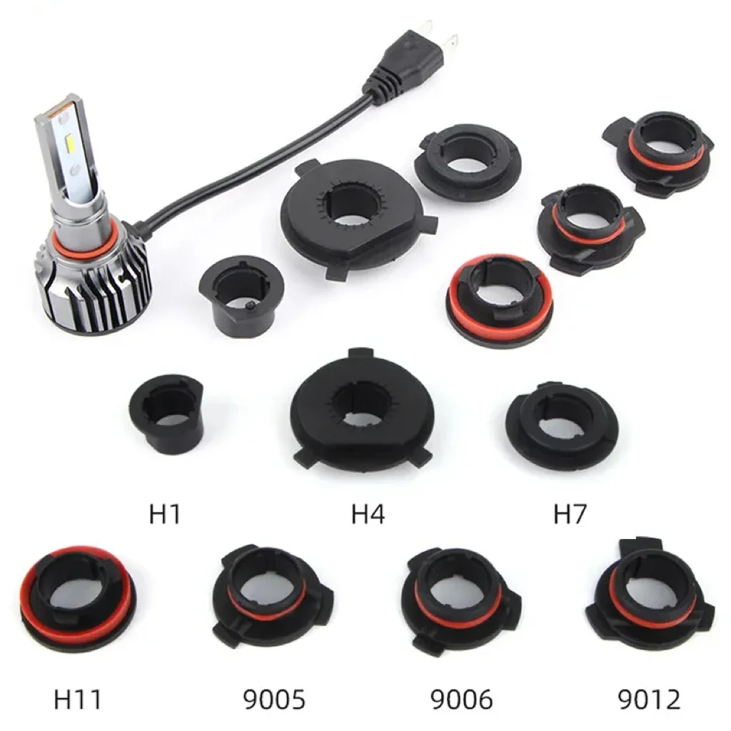 2 Pezzi Portalampada Adattatore Xenon E Kit Full Led H7 Per Alfa Romeo Mito Ford Kuga Vw Sagitar Passat 3c Touran Renault Megane 4 Audi A6 Foro 23mm 6603073