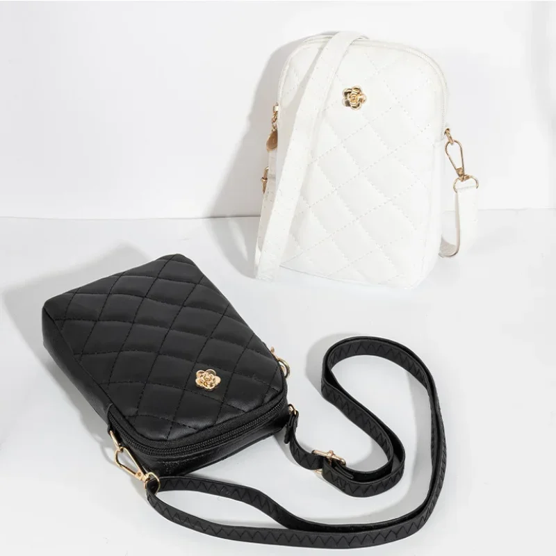 

Women's Mini Shoulder Mobile Phone Ringer Shoulder Bags for Women Sacoche Small Square сумка Purses and Handbags Damska Summer