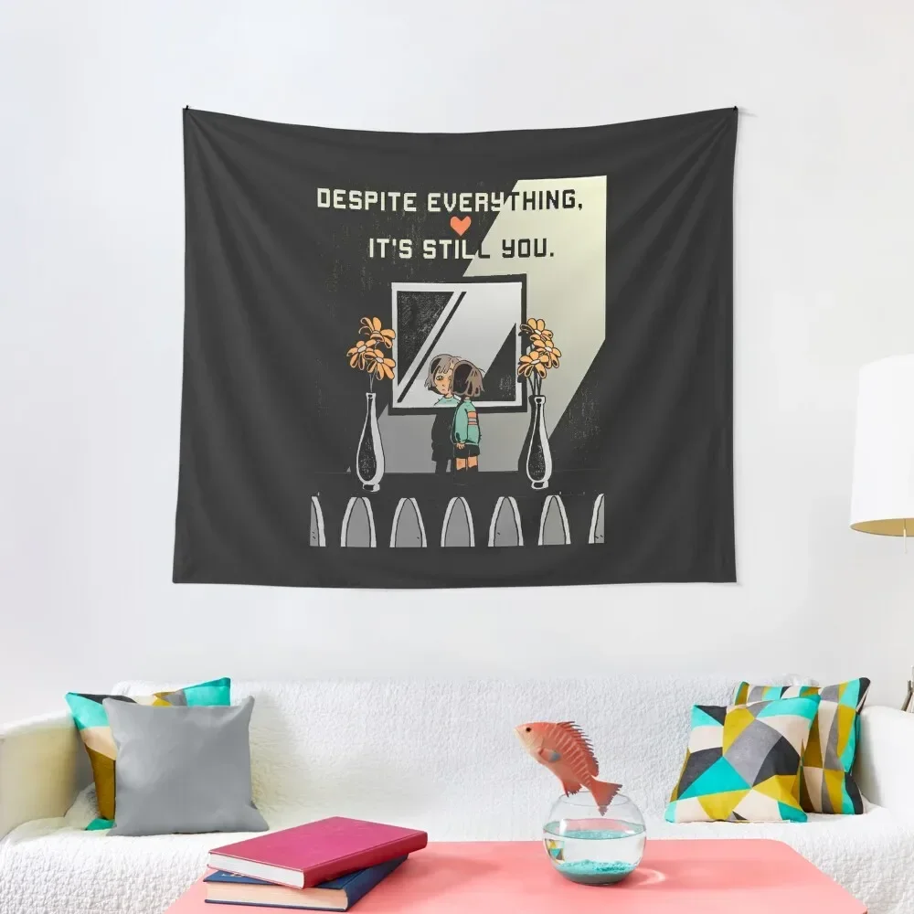 

Despite Everything, It's Still You. - undertale Tapestry Room Aesthetic Decor Wall Decorations Tapestry