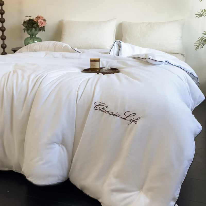 מסקרה קרלה 100% טבעי מולברי משי מלכה תאומה המלך תאומים quilts