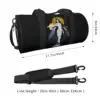Albedo Anime Sport Bags Kawaii Girl Gym Accessories Gym Bag Weekend Men's Design Handbag Swimming Retro Fitness Bag 2