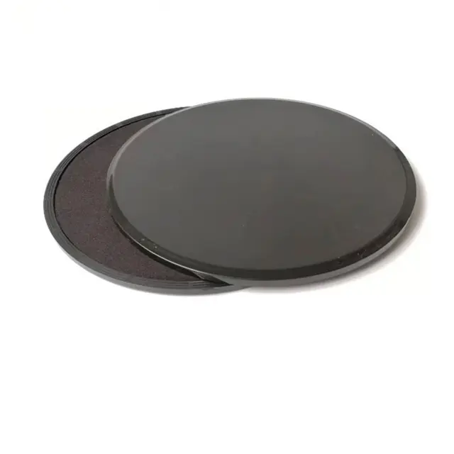 2 PC pilates slide plate yoga ab foot fitness slide plate home exercise core training slide board slide mat 6