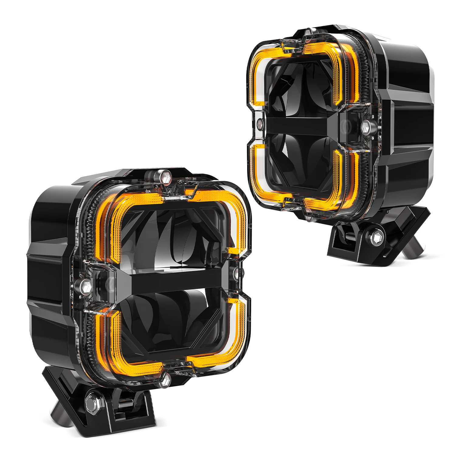 ليد بار 65 واط أبيض وأصفر