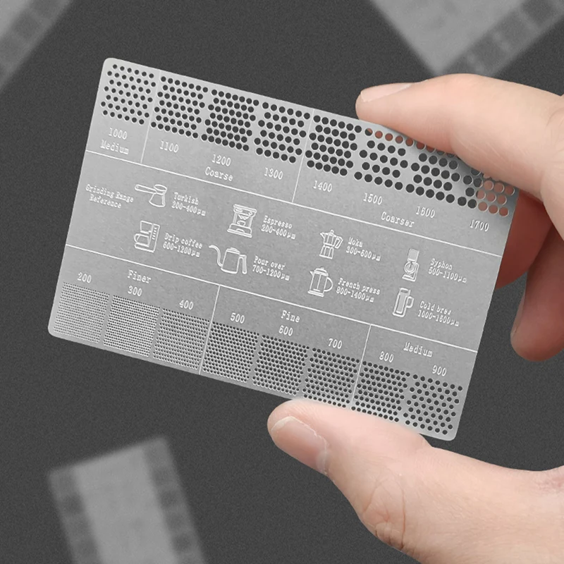 بطاقة معايرة طحن القهوة الاحترافية - أداة أساسية ل...