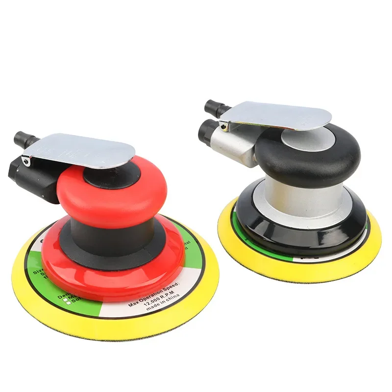 Car Polisher Automotive Orbital Sander Random Orbital Sander 5" / 6" Pneumatic Palm Sander Heavy Duty for Wood, Composites, Car or Metal Polishing Grinding