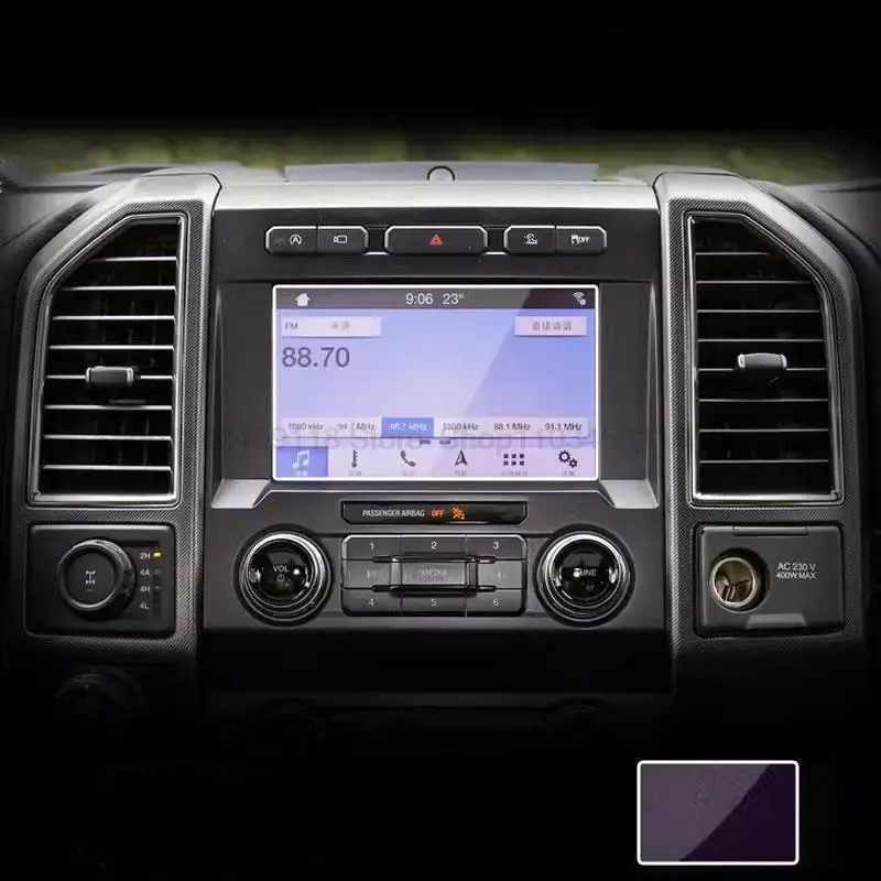 

Закаленное стекло для защиты экрана для Ford F150, F250, F350, F450 Edge, Ranger Mustang-, автомобильный 8-дюймовый GPS-навигатор с защитой от царапин