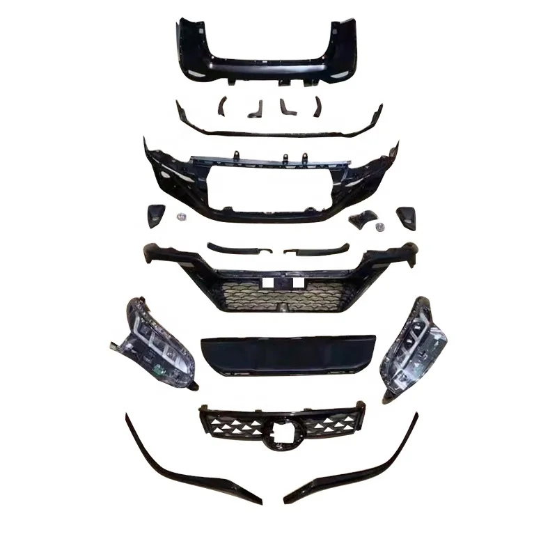 

Hot Sell Car Accessories Parts Facelift Body Kit for Fortuner 2014 upgrade to 2021Body Kit for Fortuner