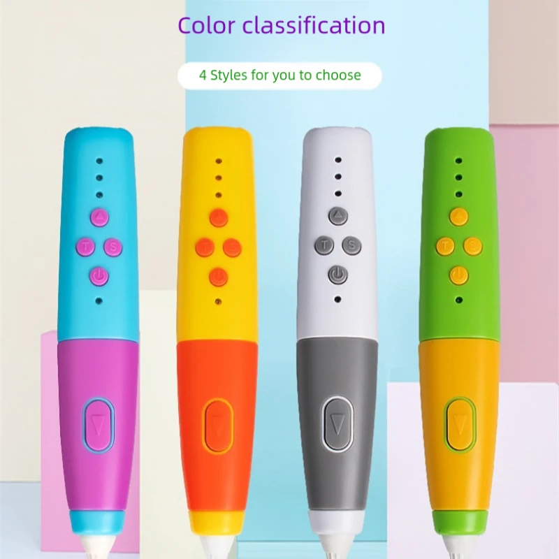 저온 기능성 3D 프린팅 펜, 그래피티 페인팅 펜, 어린이 퍼즐 장난감, 학교 3D 펜