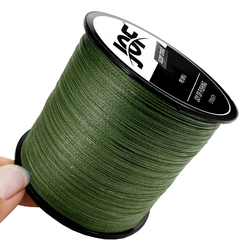 Fishing line JOF 500M 300M 100M multicolour PE braided 8/4 strands multifilament Japanese