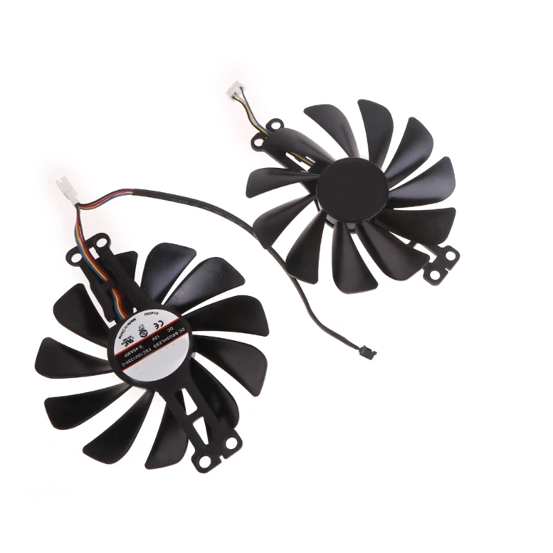 XFX Radeon RX6600용 95mm 그래픽 카드 냉각 팬 비디오 카드 팬 쿨러