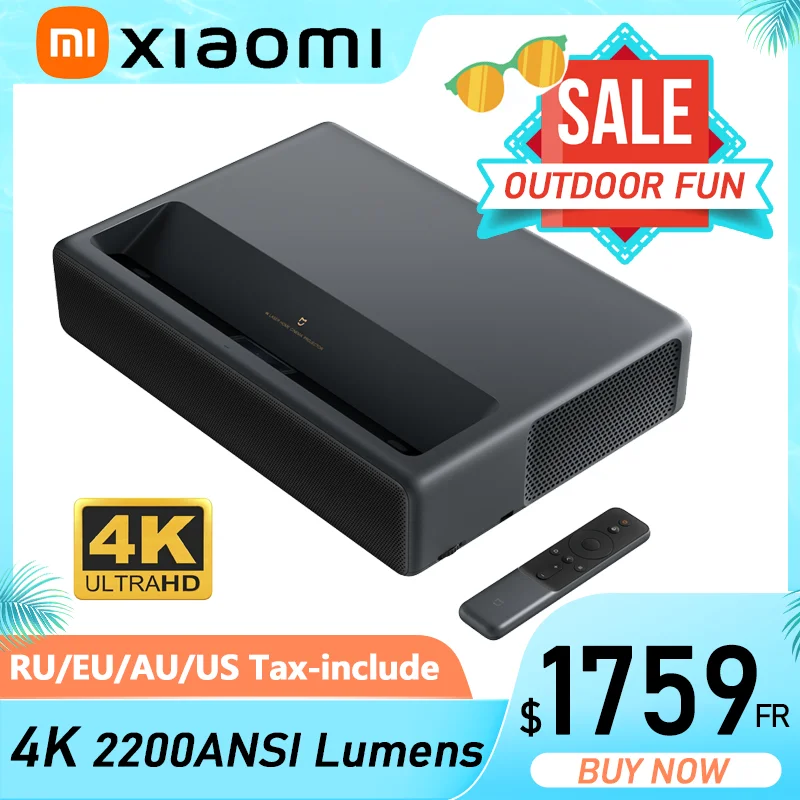 Xiaomi Mijia 4k Laser Projector 1s 