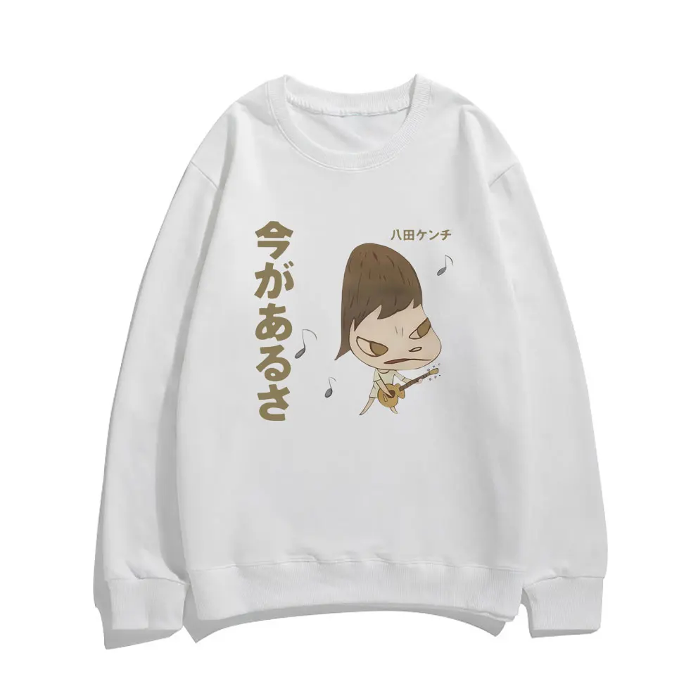 Yoshitomo Nara Graphic Print Sweasthirt Japanese Art Aesthetic Girl Baby Pullover Men Women's Cute Kawaii Casual Sweasthirts