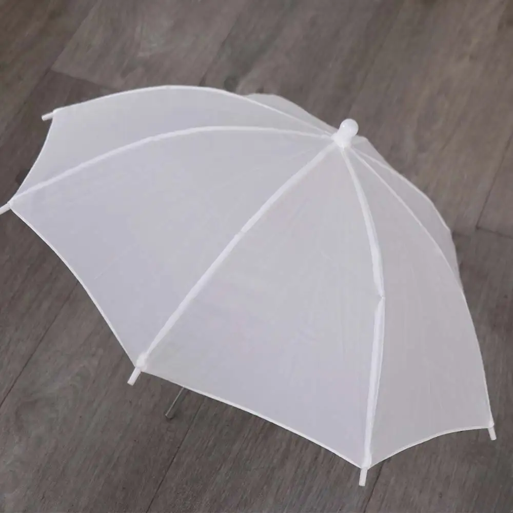 50cm/20인치 사진 촬영용 우산 금속 손잡이 화이트 소프트 조명 우산 디퓨저 간편 설치 라이트 천