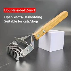 Premium Pet Dematting & Grooming Comb (1pcs)