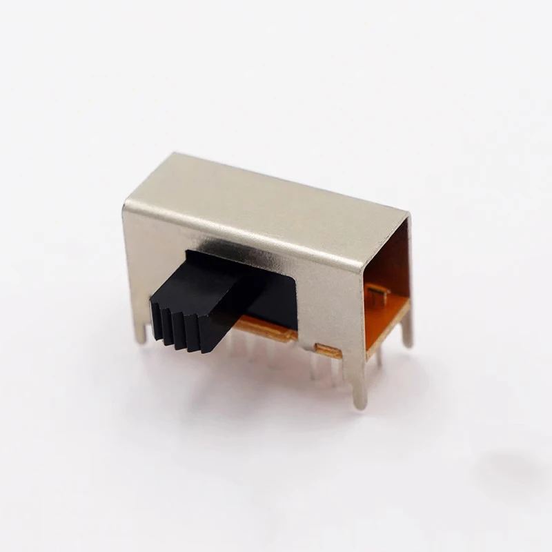 5pcs/lot SK-43D03 Toggle switch 4 fixed feet 16 horizontal sliding audio power amplifier switch 4P3T