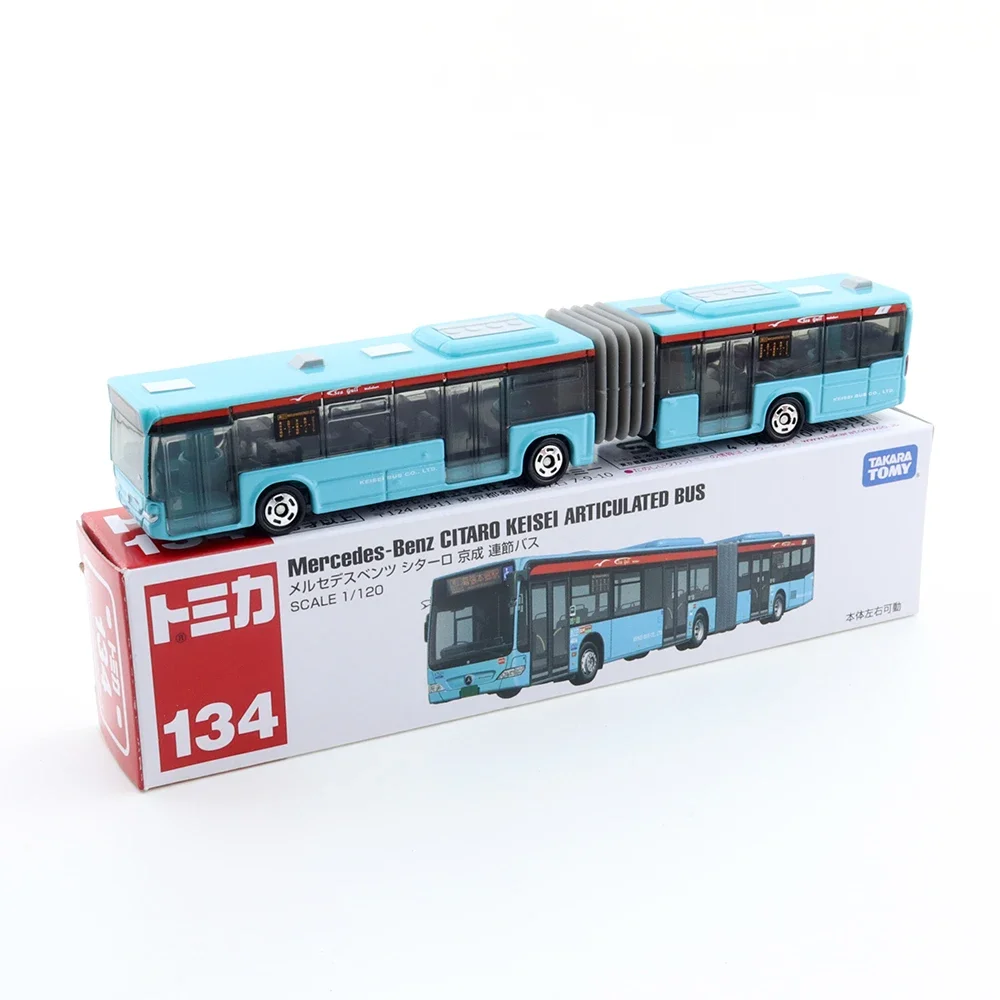 

Takara Tomy длинный тип Tomica No.134 Mercedes-Benz Citaro Keisei шарнирный автобус 1/120 Литые Автомобильные модели Cas игрушки подарок